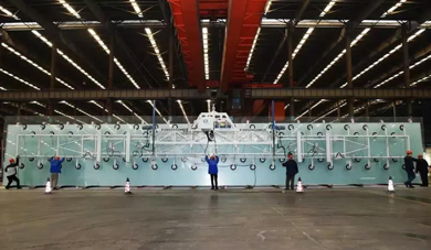 今年会超白超大玻璃在北京城市副中心图书馆应用